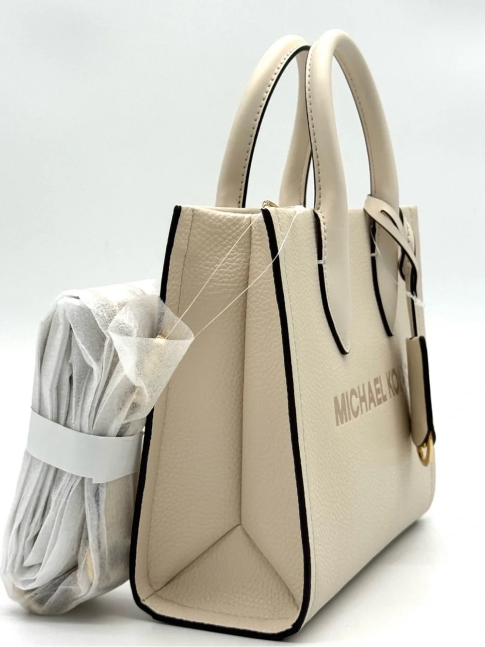Michael Kors Mirella Small Shopper TZ Xbody Bag Light Cream